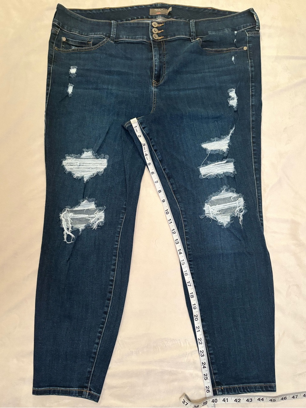 Torrid Distressed Skinny Jeggings